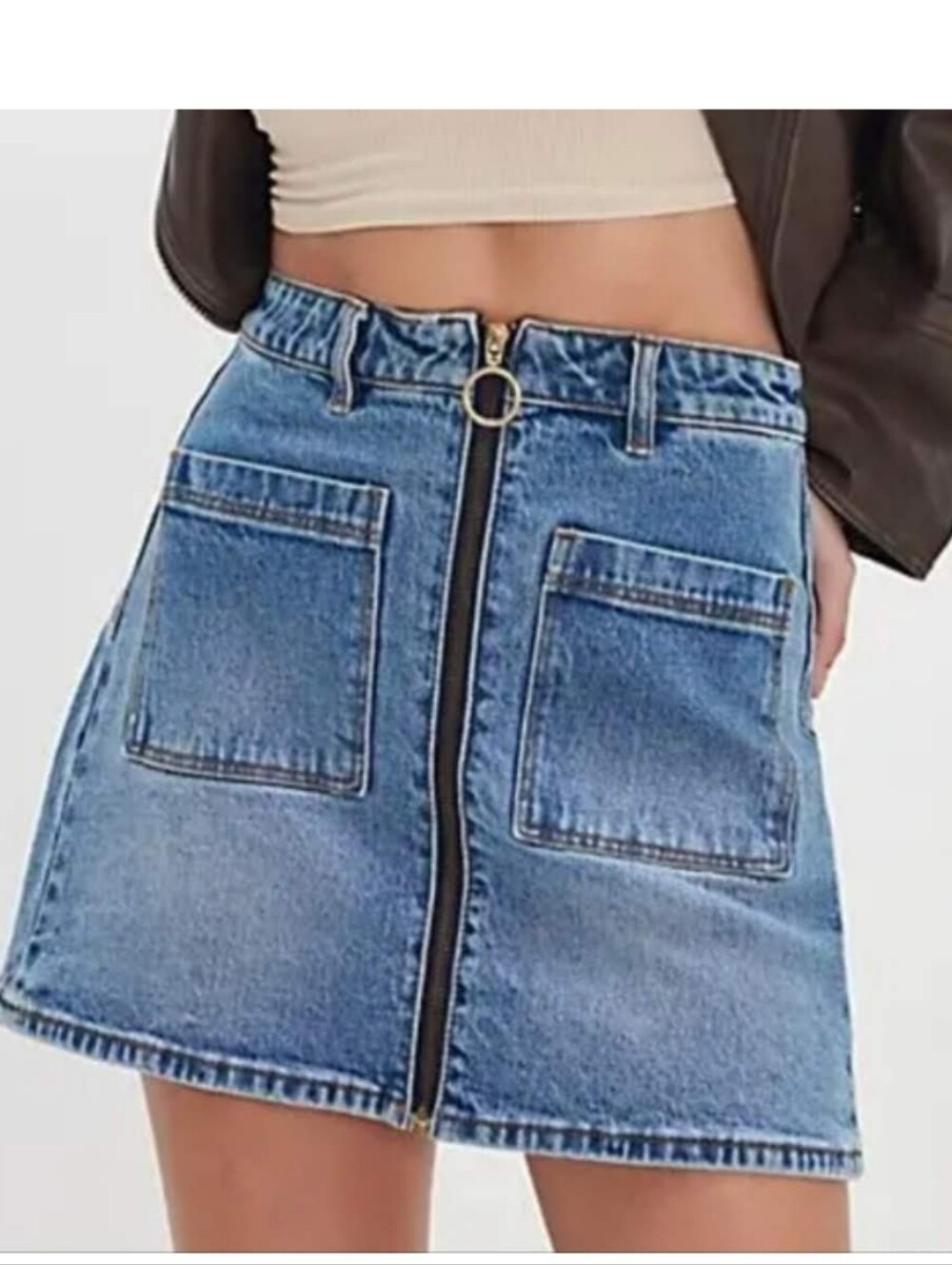 ROLLAS  Denium Skirt